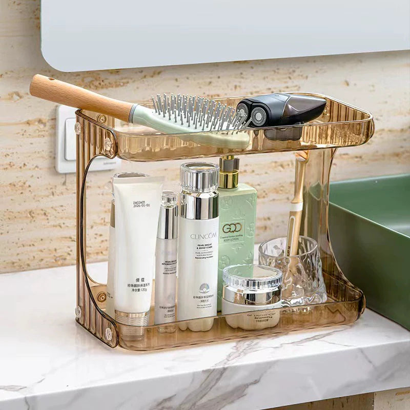 2-Tier Corner Shelf Organizer