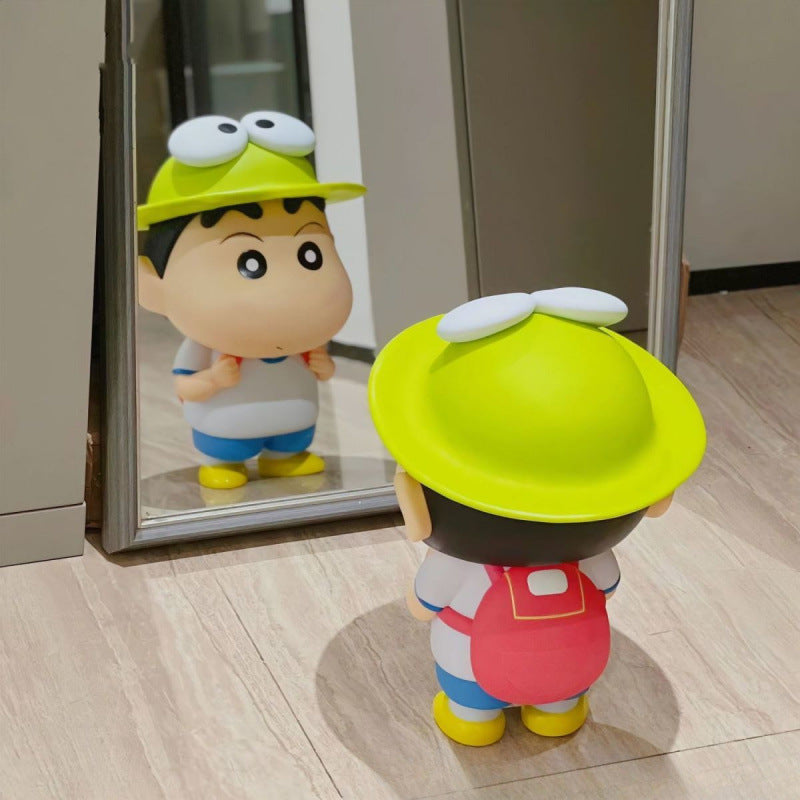 Shin-chan Frog Hat Figurine