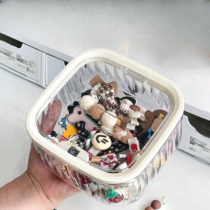 Hair accessories storage box