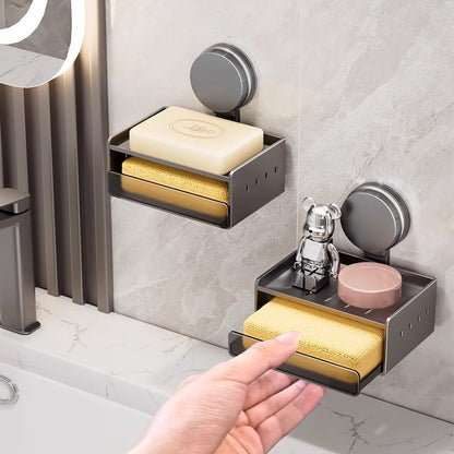 Suction Cup Soap Holder (Aluminum Alloy)
