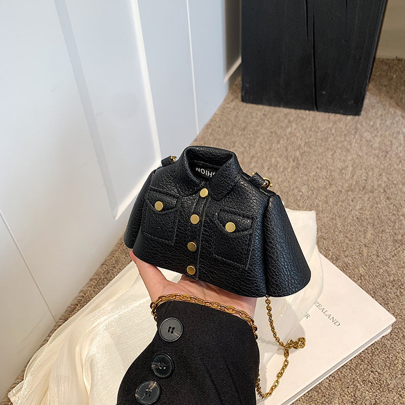 Mini Shirt Style Sling Bag