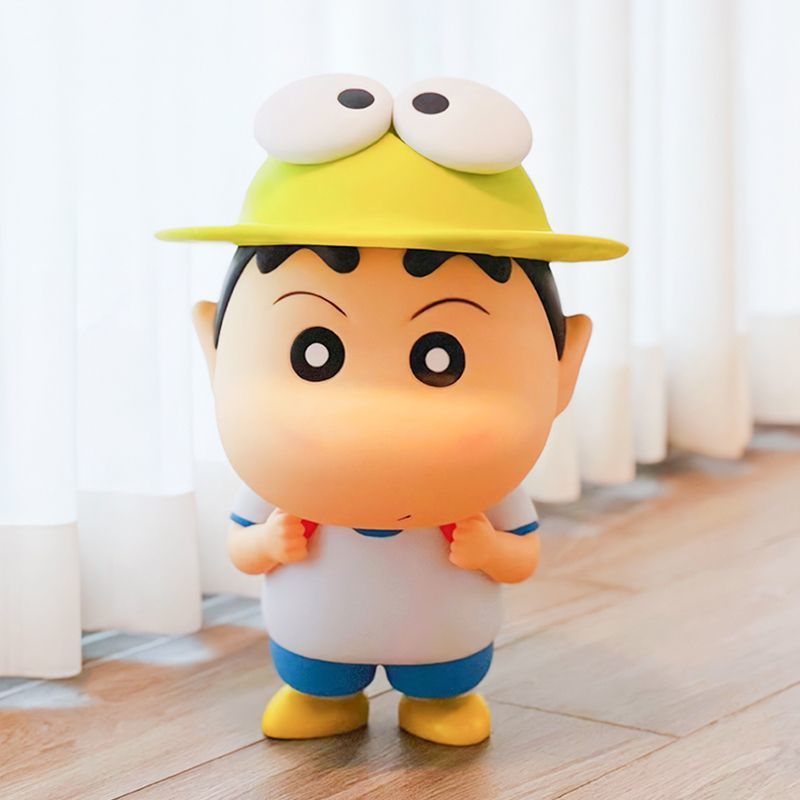 Shin-chan Frog Hat Figurine