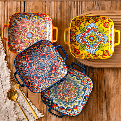 Vintage Ceramic Serving Tray