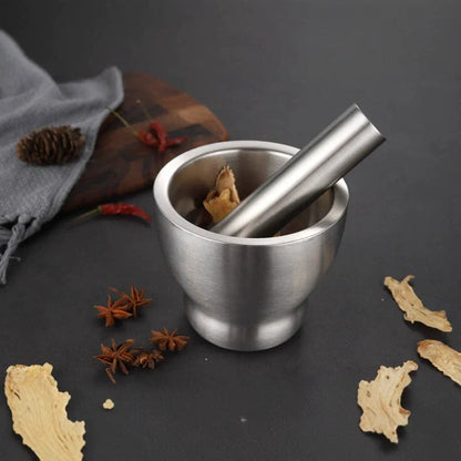 Stainless Steel Mortar and Pestle