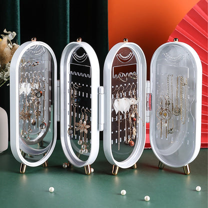 Foldable jewelry organizer