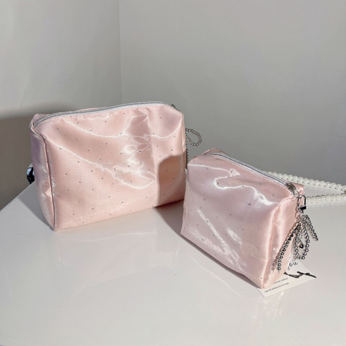 Crystal Makeup Pouch
