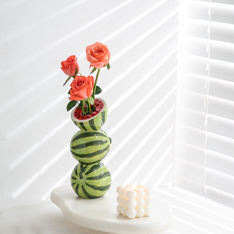 Creative Fruit Stack Vase