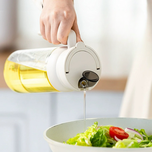 Auto Pour Glass Oil Dispenser