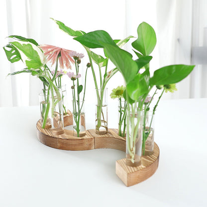 Creative Wooden Tulip Vase