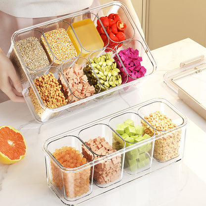 Multi compartment storage box