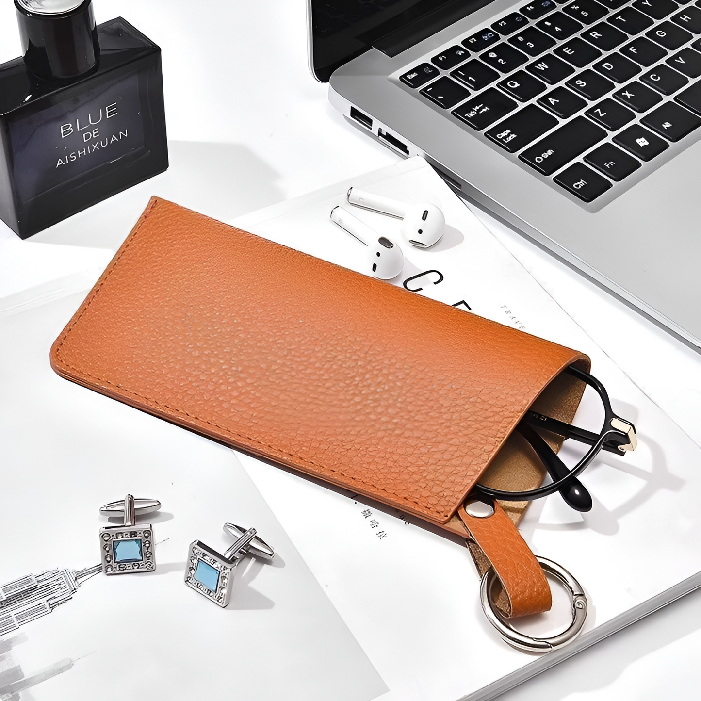 Leather Eyeglasses Case