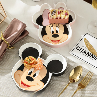 Mickey & Minnie Plates