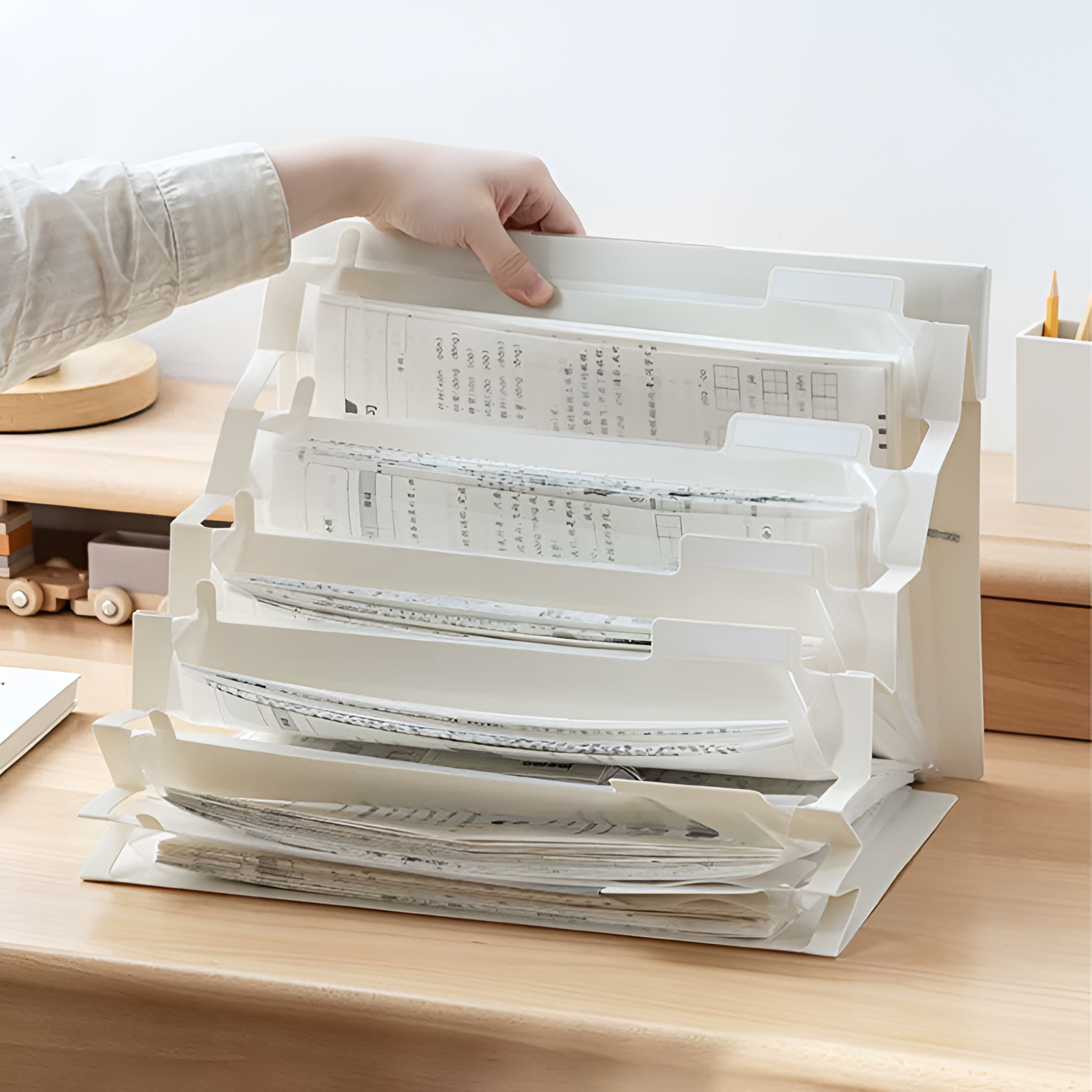 Foldable Document Organizer