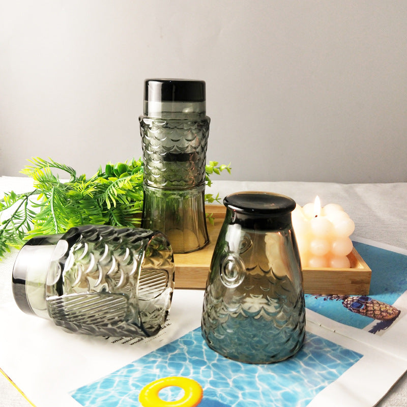 Fish-Shaped Stackable Glass(4 Pieces)