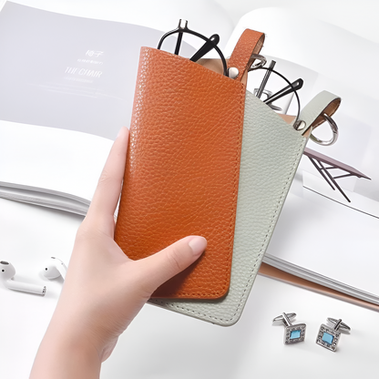 Leather Eyeglasses Case