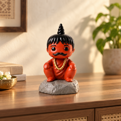Pandit ji Incense Holder — Warm Console