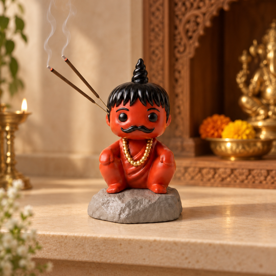 Pandit ji Incense Holder — Pooja Corner