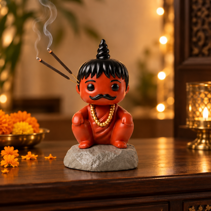 Pandit ji Incense Holder — Festive Decor