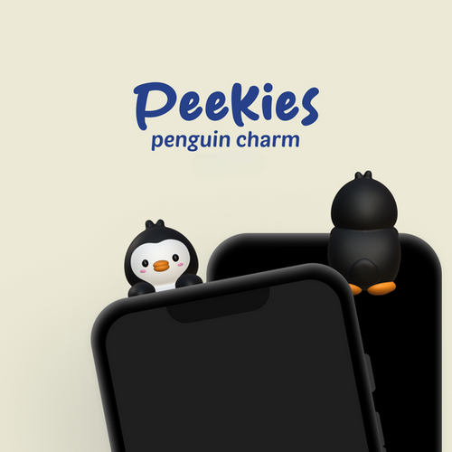 Penguin Phone Charms (Pack of 5)