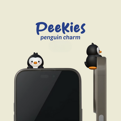 Penguin Phone Charms (Pack of 5)