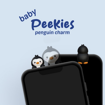 Penguin Phone Charms (Pack of 5)