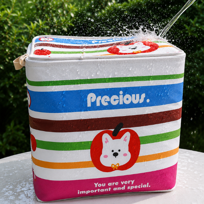 Cute Stripe Storage Bag