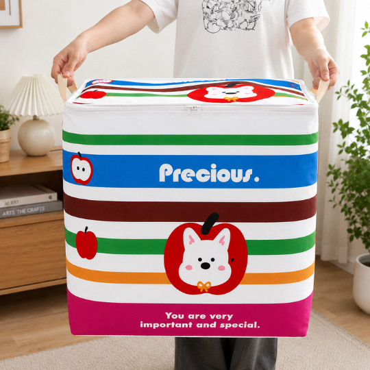 Cute Stripe Storage Bag