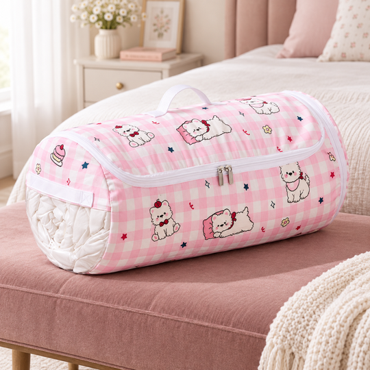 Roll Up Storage Bag — zipper
