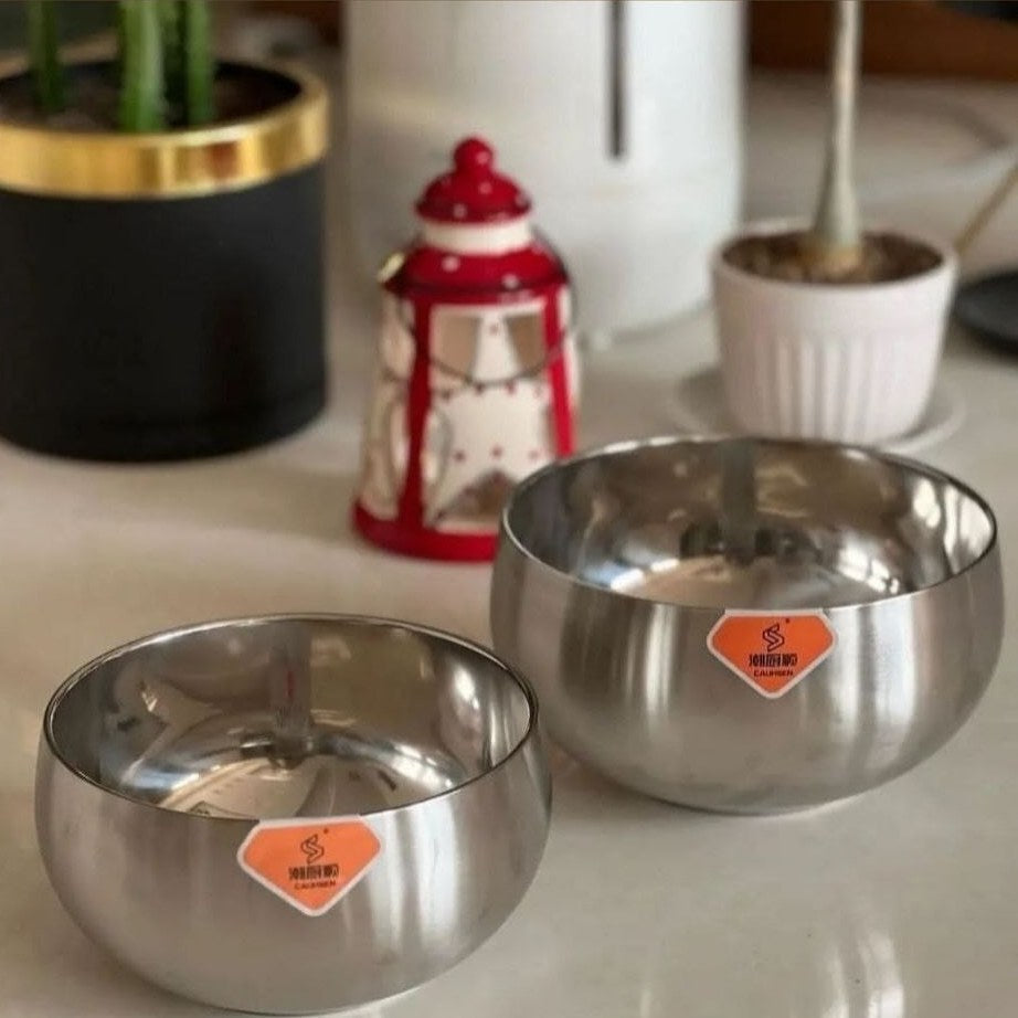 Double-wall Steel Bowls