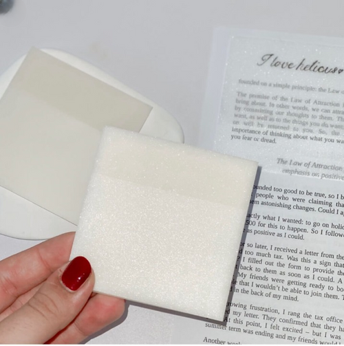 Transparent sticky note