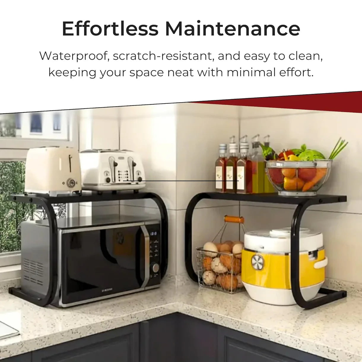 Microwave Shelf Rack