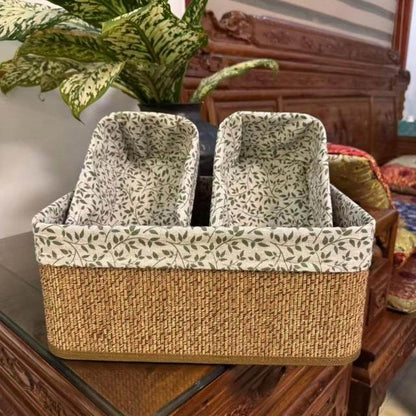 Woven Desktop Storage Box