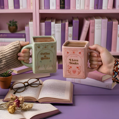Pastel Book Mug