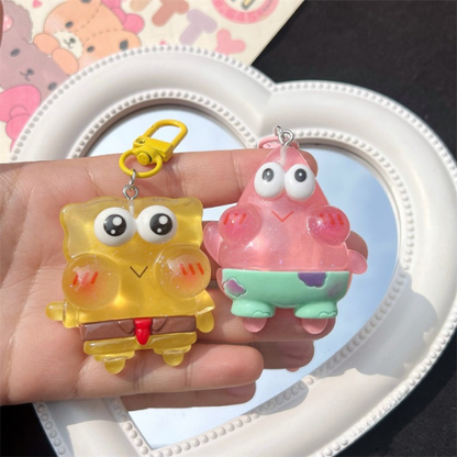 SpongeBob & Patrick Keychains