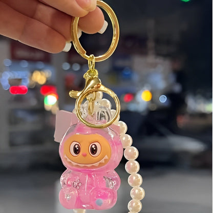 Labubu Pearl Keychain