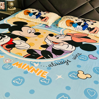 Mickey Minnie Bedsheet