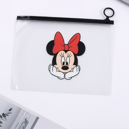 Mickey & Minnie Zipper Pouch