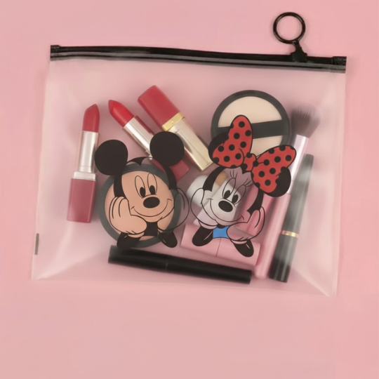 Mickey & Minnie Zipper Pouch