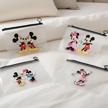 Mickey & Minnie Zipper Pouch