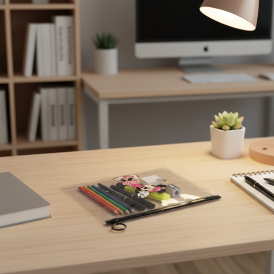 Mickey & Minnie Zipper Pouch