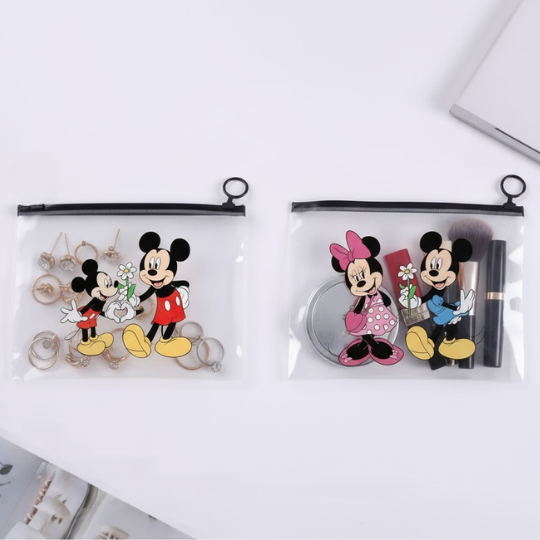Mickey & Minnie Zipper Pouch