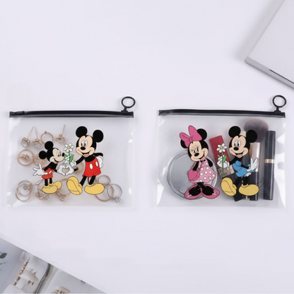 Mickey & Minnie Zipper Pouch