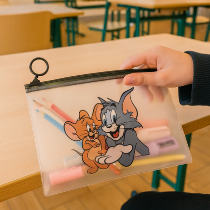 Tom & Jerry See-Through Pouch