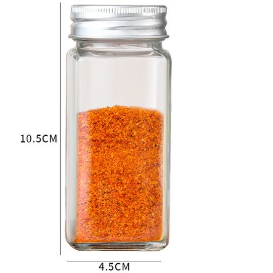 Glass Spice Jars with Lid