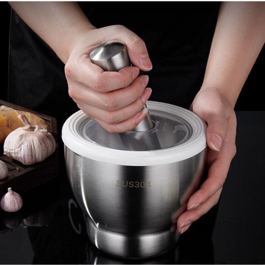 Stainless Steel Mortar and Pestle
