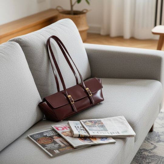 Stylish Leather Shoulder Bag