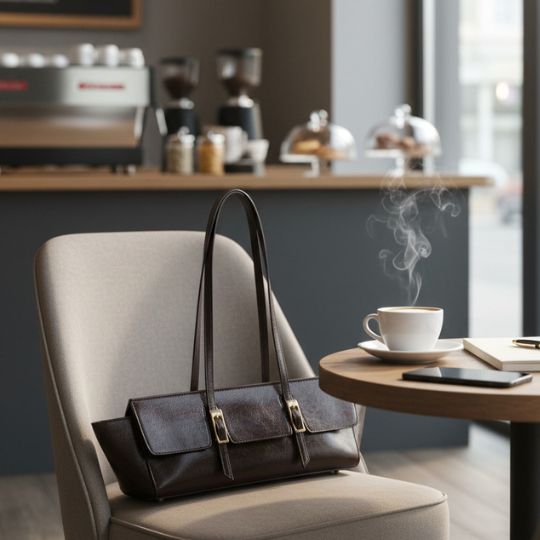 Stylish Leather Shoulder Bag