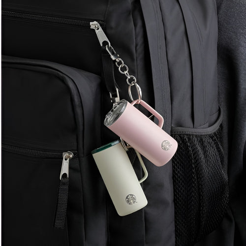 Mini Tumbler Charm Keychain