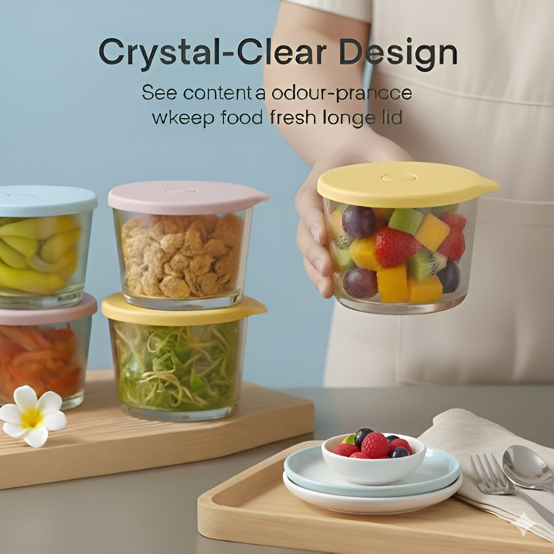 Glass Spice Jar