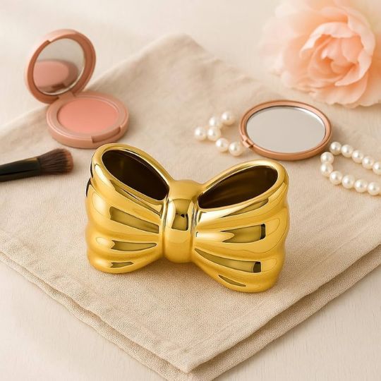 Bow Makeup Brush Holder